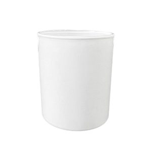 K10 012 Weiß Glanz – Glasbehälter