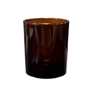 K10 012 Dunkelbraun Transparent Glanz – Glasbehälter