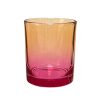 K10 012 Rosa-Orange OMBRE – Glasbehälter