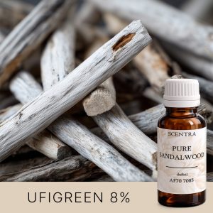 Holzspäne auf rissiger Rinde.