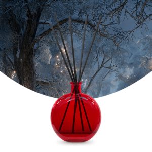 Gebrauchsfertige UFIREADY Diffusor-Mischung Christmas Forest – Produktbild mit Duftmotiv