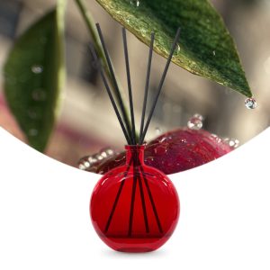 Gebrauchsfertige UFIREADY Diffusor-Mischung Fleur De Cherry – Produktbild mit Duftmotiv
