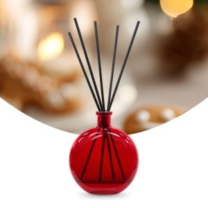 Gebrauchsfertige UFIREADY Diffusor-Mischung Gingerbread – Produktbild mit Duftmotiv