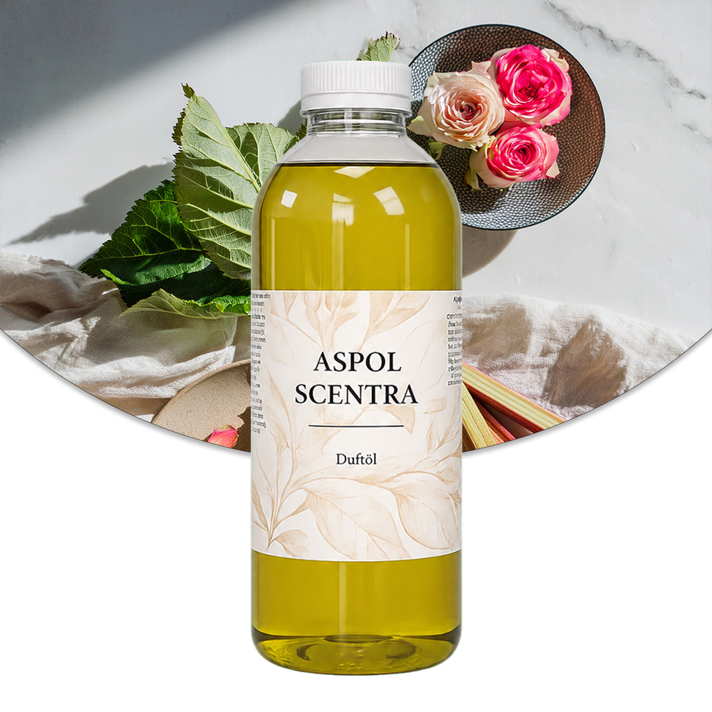 Duftöl – Rhabarber & Rose – 1000 ml