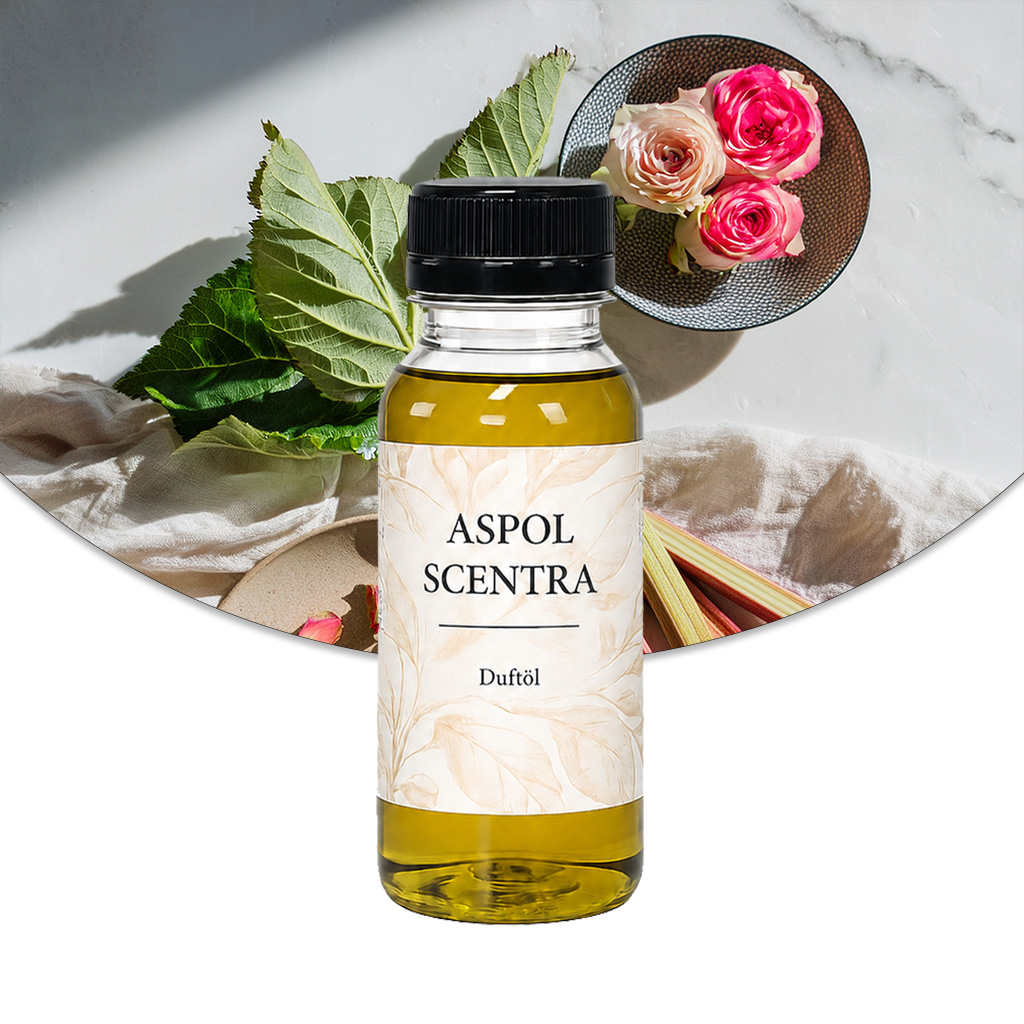 Duftöl – Rhabarber & Rose – 100 ml