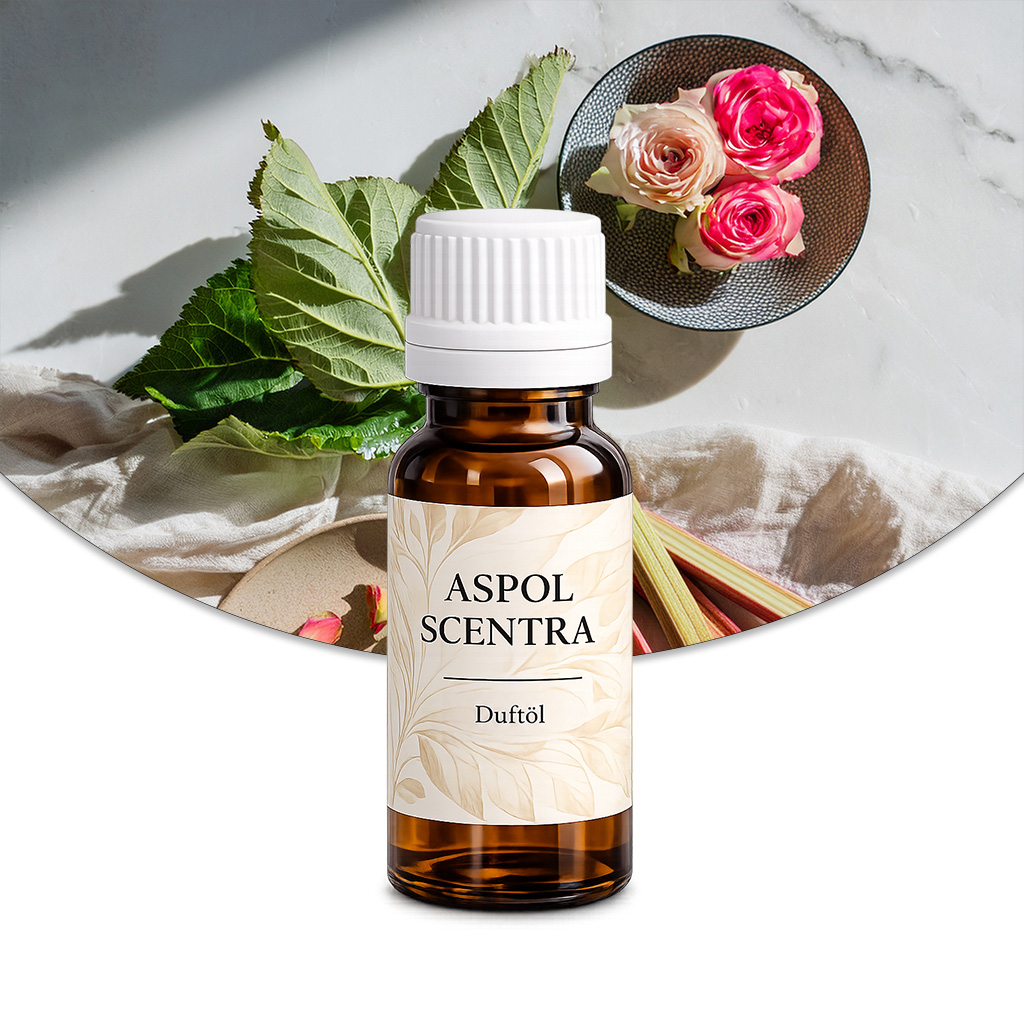 Duftöl – Rhabarber & Rose – 10 ml