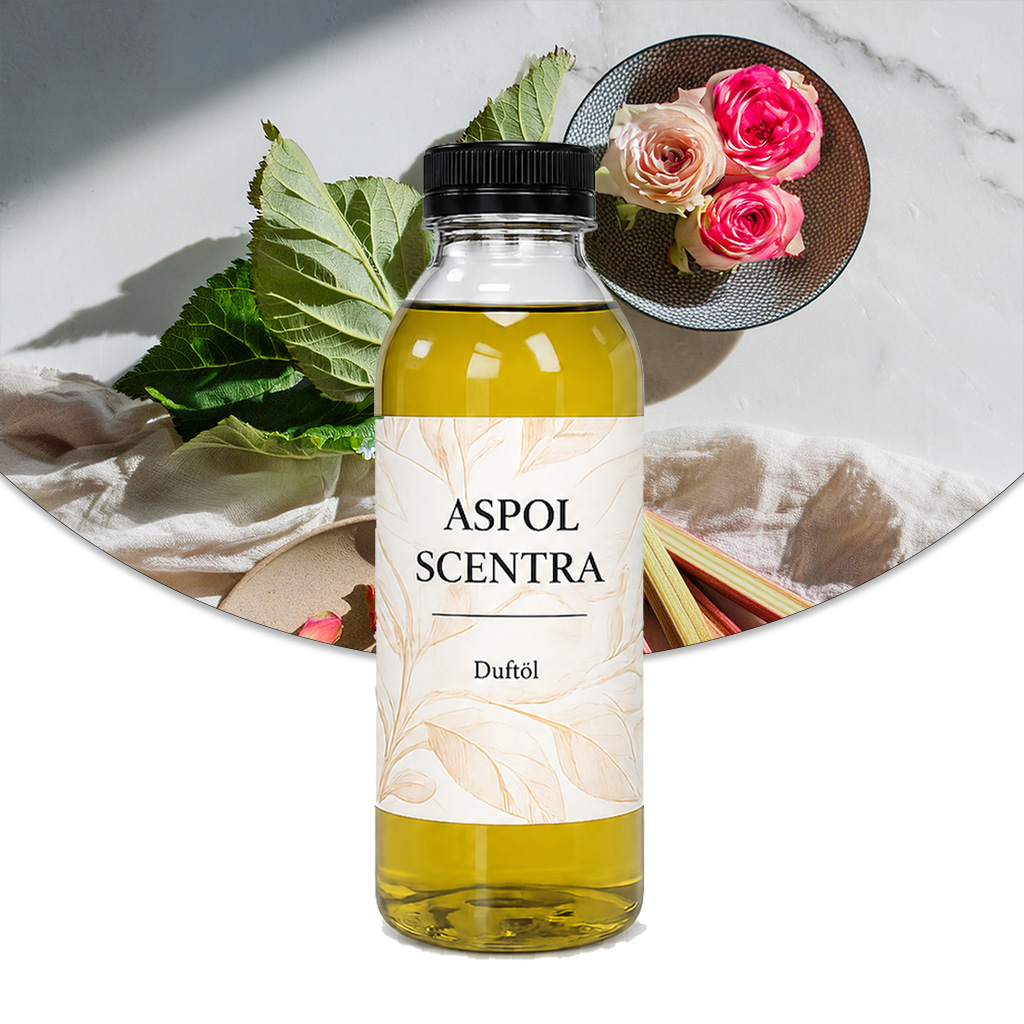 Duftöl – Rhabarber & Rose – 500 ml