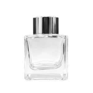 Quadratischer Duftdiffusor 50 ml – Silber – Produktansicht