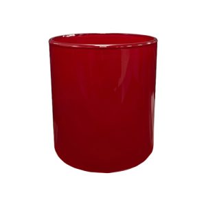 Kerzenglas K10 022 in Rot Glanz