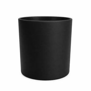 Kerzenglas K10 003 in Schwarz Matt