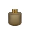 Runder Duftdiffusor Kaffee Satin 100 ml – Gold – Produktansicht