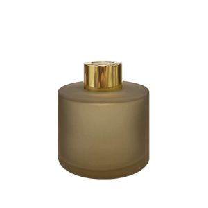 Runder Duftdiffusor Kaffee Satin 100 ml – Gold – Produktansicht