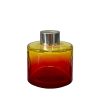 Runder Duftdiffusor Rot-Gelb OMBRE 100 ml – Silber – Produktansicht