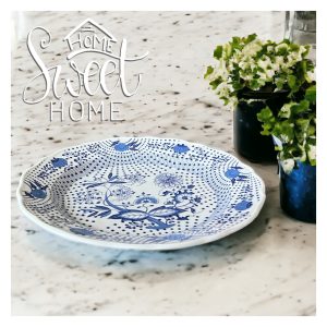 Wohnaccessoire aus Porzellan – Produktansicht