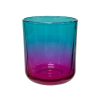 Kerzenglas K10 022 in Blau-Rosa Ombre – Produktbild 1