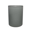 Kerzenglas K10 036 in Grau mit Betoneffekt – Produktbild 1