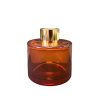 Runder Duftdiffusor Rostfarben Glanz 100 ml – Gold – Produktansicht
