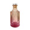 Geriffelter Duftdiffusor – Orange-Rosa ombre 200 ml – Silber – Produktansicht