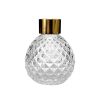 Klarer Kristall-Duftdiffusor 100 ml – Gold – Produktansicht