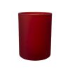Kerzenglas K10 036 in Rot Matt – Produktbild 1