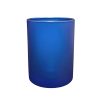 Kerzenglas K10 036 in Blau Matt – Produktbild 1