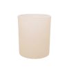 Kerzenglas K10 012 in Creme Matt – Produktbild 1
