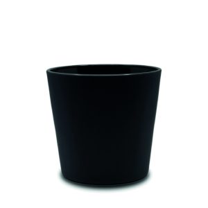Kerzenglas K10 049 in Schwarz Matt