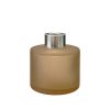 Runder Duftdiffusor Orange Satin 100 ml – Silber – lackierte Diffusorflasche, Produktansicht