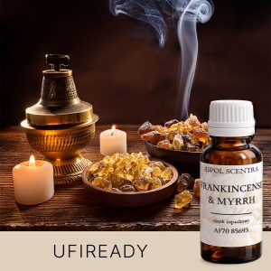 Frankincense & Myrrh UFIREADY Duftöl für Kerzen und Diffusoren – Detailansicht 1