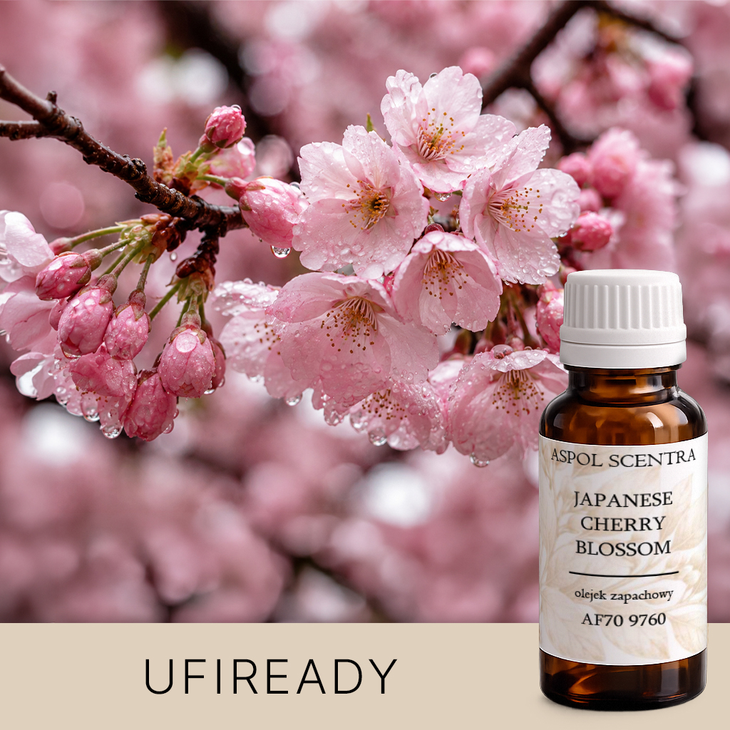 Japanese Cherry Blossom UFIREADY Duftöl für Kerzen – Detailansicht 1
