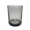 Kerzenglas K10 036 in Grau Transparent – Produktbild 1