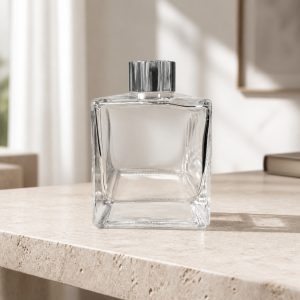 Quadratischer Duftdiffusor 200 ml – Silber – Produktfoto