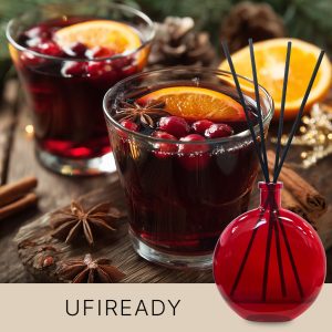 Gebrauchsfertige UFIREADY Diffusor-Mischung – Mulled Wine – Produktansicht