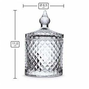 Kerzenglas 130 ml N10-001A – Maße