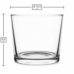 Kerzenglas 950 ml N10-049 – Maße