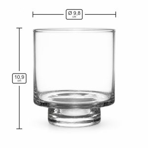 Kerzenglas 500 ml N10-070 – Maße