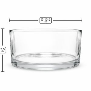 Kerzenglas 650 ml N10-077 – Maße