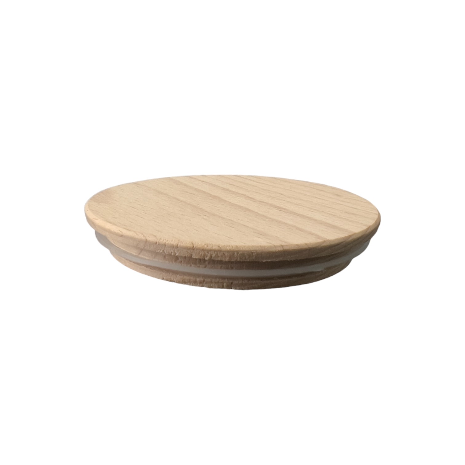 Holzdeckel für Kerzenbehälter – klein – Produktansicht
