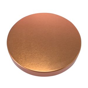 Metalldeckel RoséGold für Kerzenglas K10 017 – Produktansicht