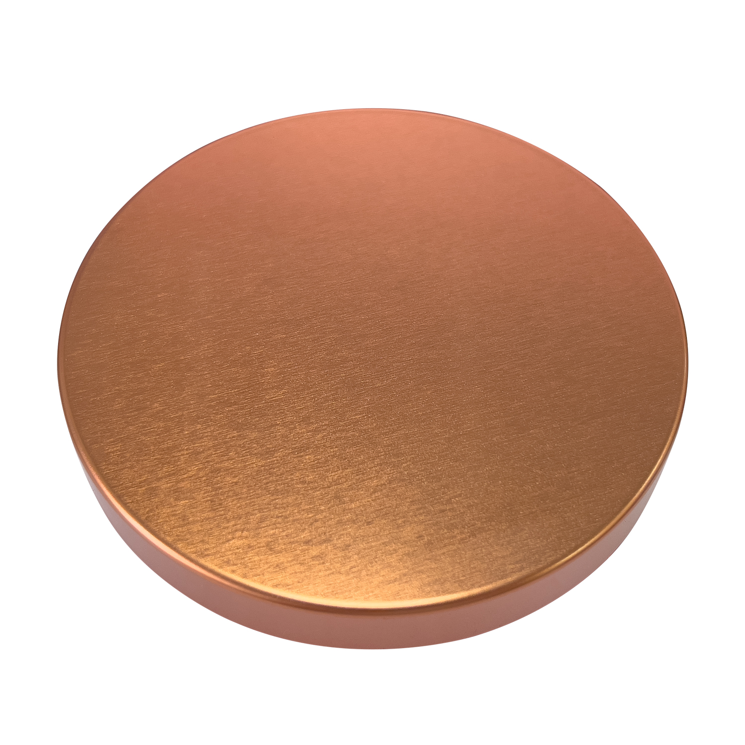 Metalldeckel RoséGold für Kerzenglas K10 056 – Produktansicht