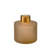 Runder Duftdiffusor Orange Satin 100 ml – Gold – Produktansicht