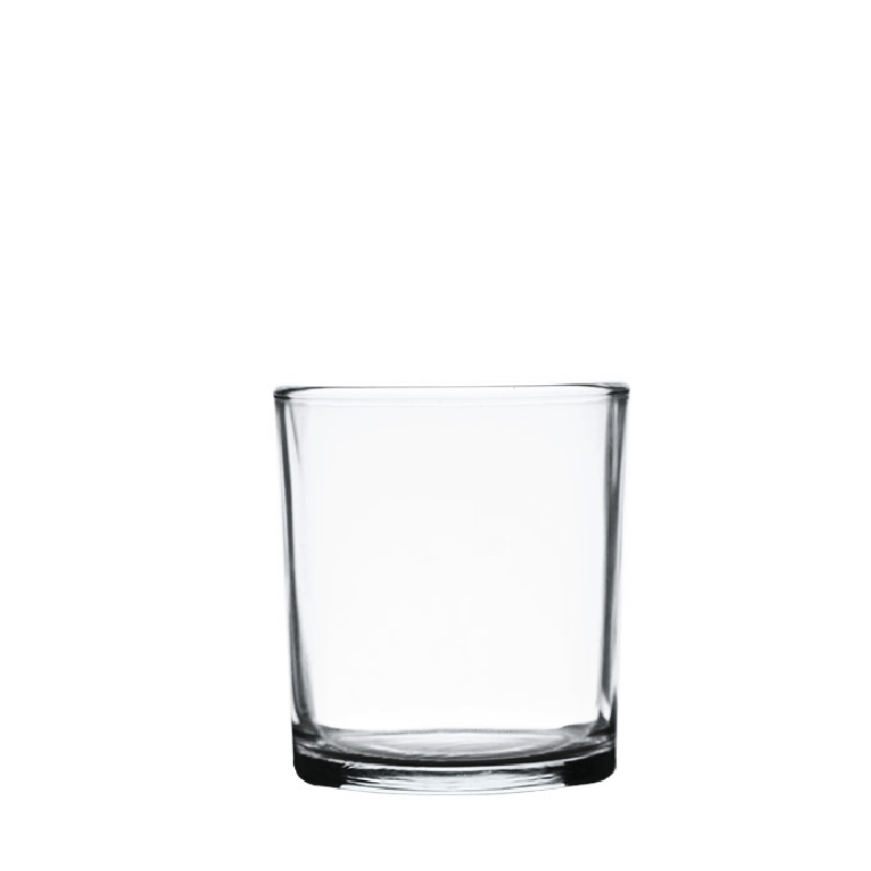 Unlackiertes Kerzenglas N10 012, 180 ml – Transparent