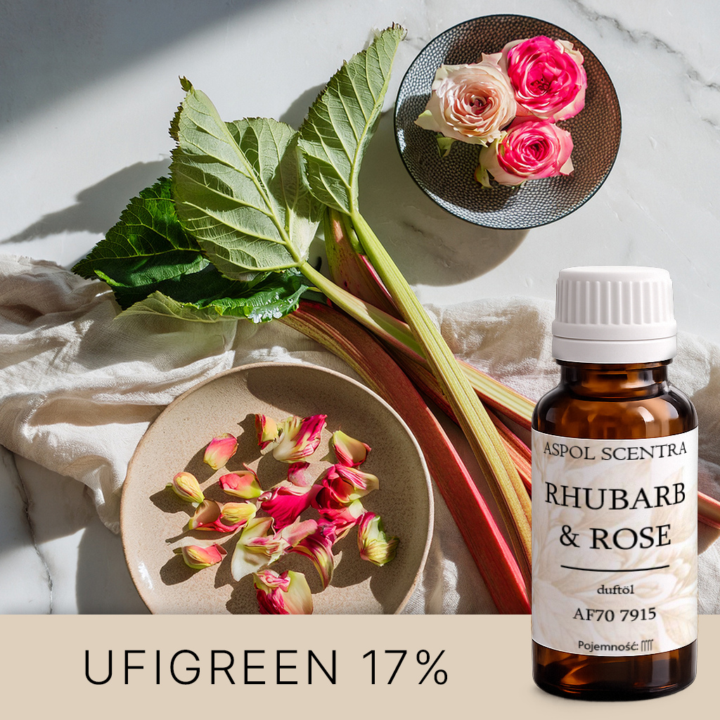 Rhabarber & Rose Duftöl – Duftöl von ASPOL Scentra