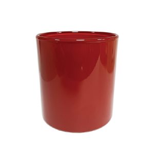 Kerzenglas K10 012 in Rot Glanz