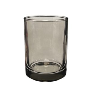 Kerzenglas K10 036 in Rauchschwarz Transparent