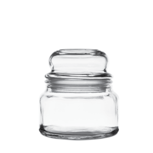 Unlackiertes Kerzenglas N10 010, 300 ml – Transparent