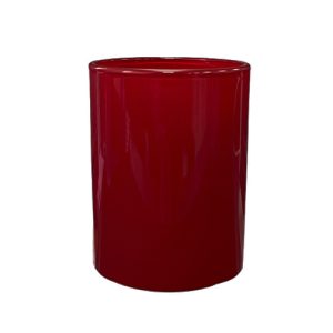 Kerzenglas K10 036 in Rot Glanz