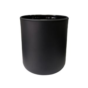 Kerzenglas K10 022 in Schwarz Matt