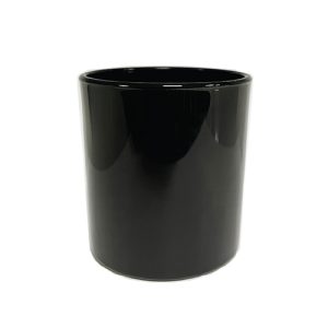Kerzenglas K10 012 in Schwarz Glanz