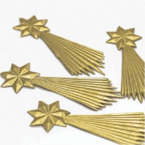 Großer Dekostern 10,5 cm – Nahaufnahme von Struktur und Material